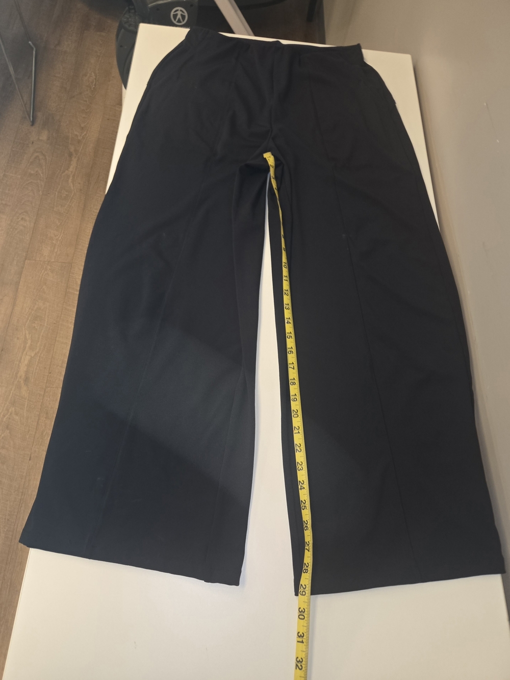 Women's Black Wide Leg Old Navy Stretch Pants